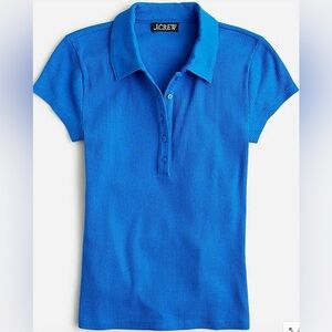 J.Crew women’s blue polo